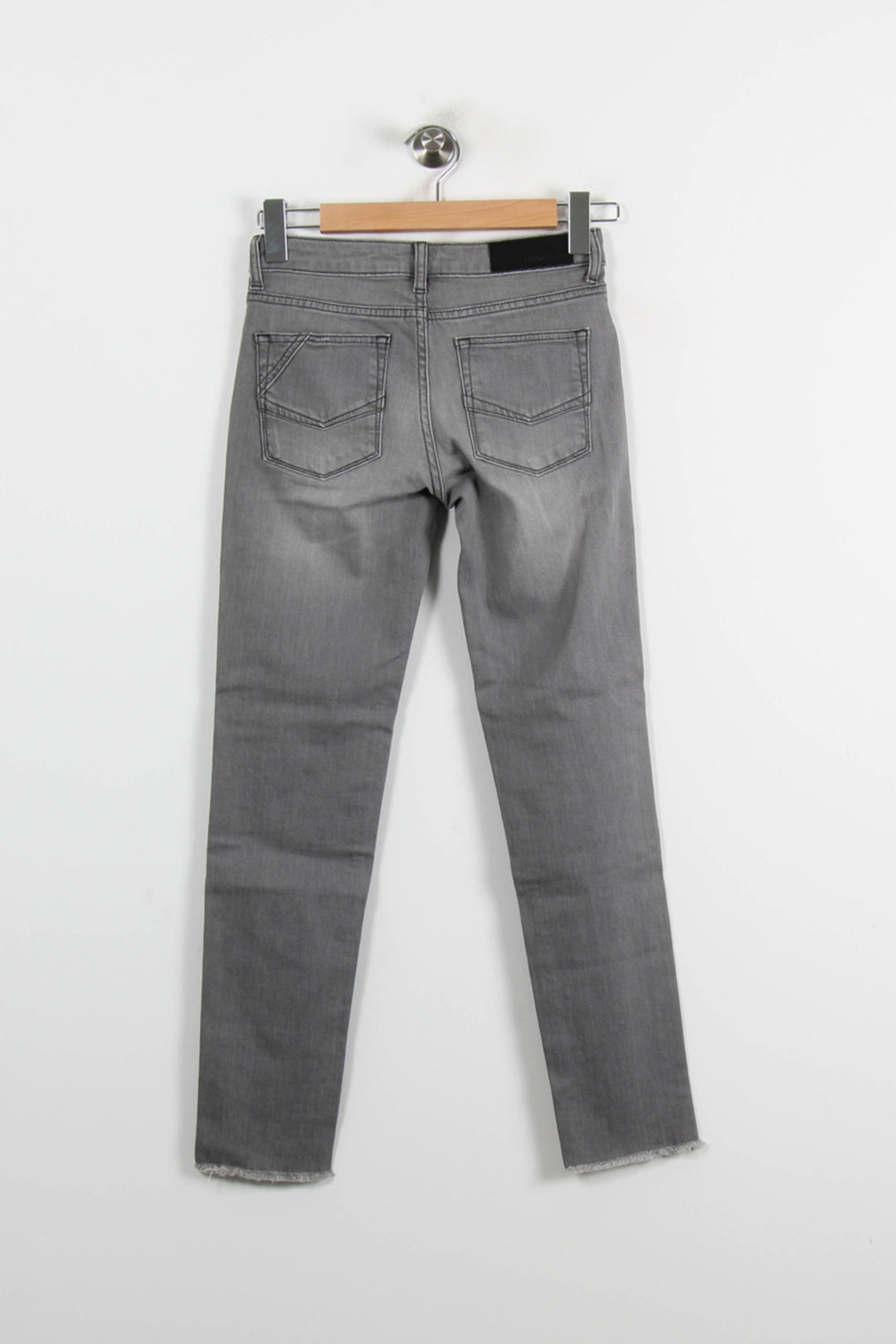 Jean Skinny Gris - Taille XS/34 de la marque Zadig&Voltaire | PARAD71011 - Vendu par Paradigme - Image 4