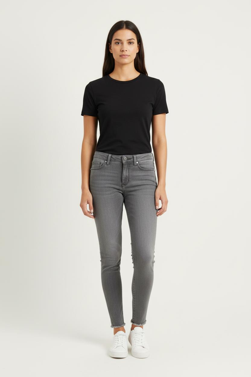 Jean Skinny Gris - Taille XS/34 de la marque Zadig&Voltaire | PARAD71011 - Vendu par Paradigme - Image 1