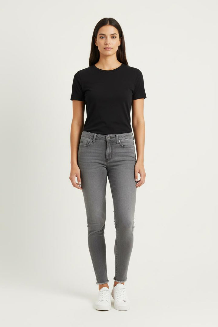 Jean Skinny Gris - Taille XS/34 de la marque Zadig&Voltaire | PARAD71011 - Vendu par Paradigme - Image 1