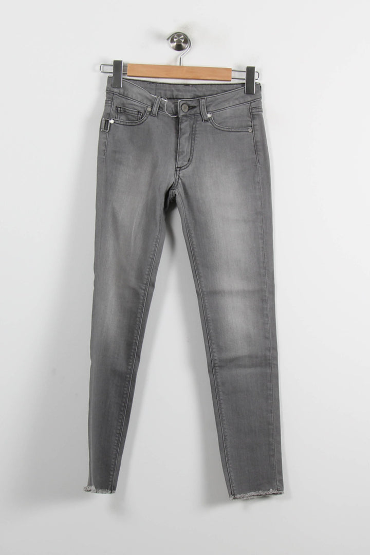 Jean Skinny Gris - Taille XS/34 de la marque Zadig&Voltaire | PARAD71011 - Vendu par Paradigme - Image 2