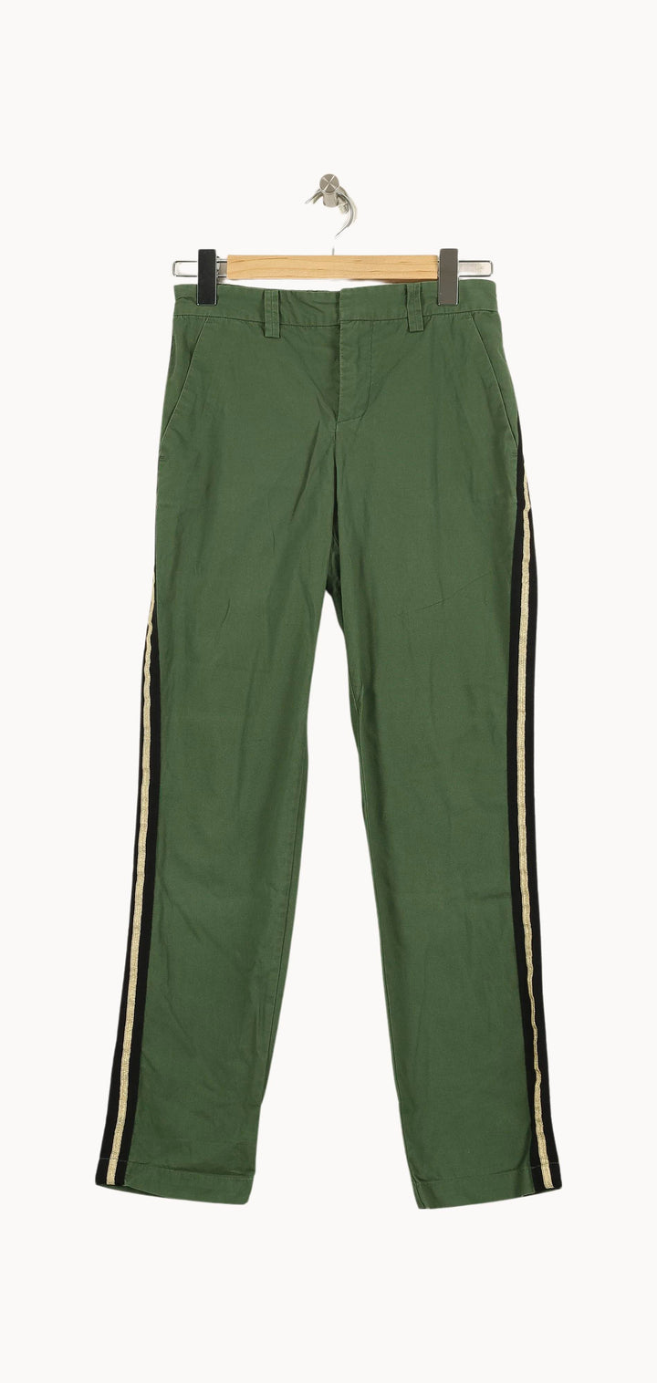 Pantalon Vert et Noir - Taille S/36 de la marque Zadig&Voltaire | PARAD71015 - Vendu par Paradigme - Image 2