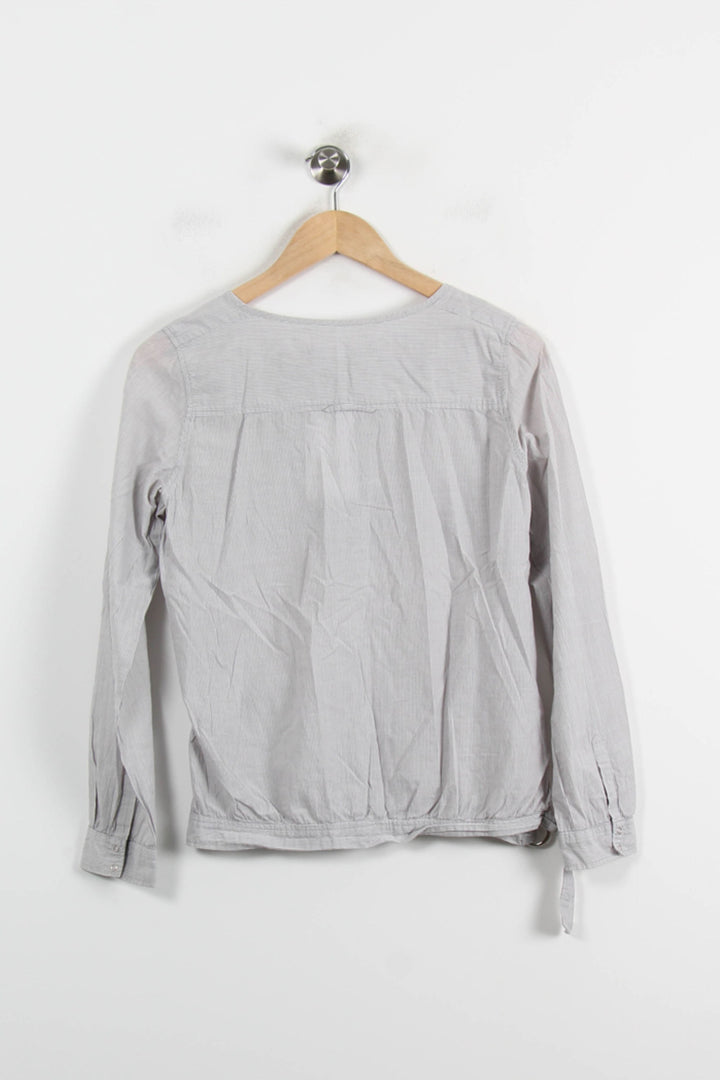 Blouse Grise - Taille S/36 de la marque Comptoir des Cotonniers | PARAD71019 - Vendu par Paradigme - Image 4