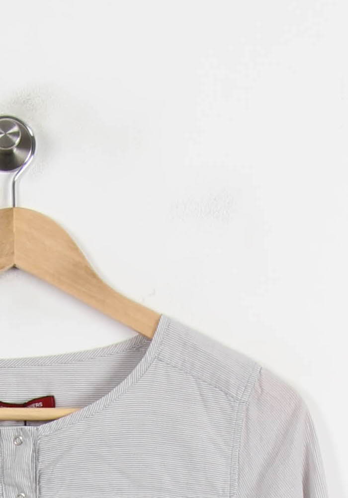 Blouse Grise - Taille S/36 de la marque Comptoir des Cotonniers | PARAD71019 - Vendu par Paradigme - Image 3