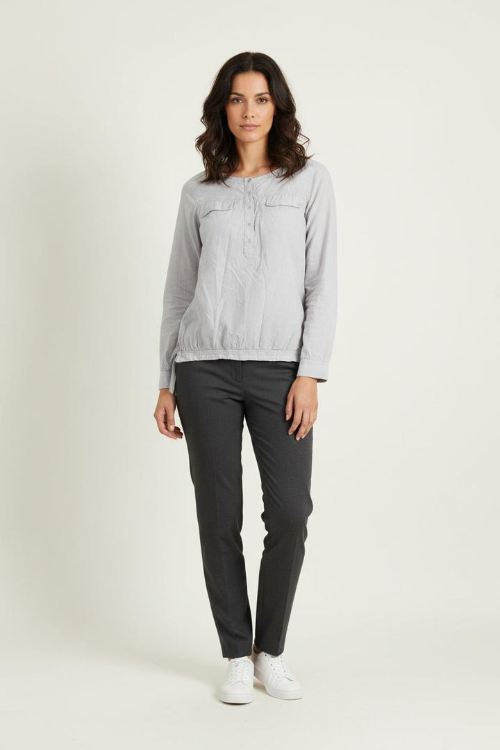 Blouse Grise - Taille S/36 de la marque Comptoir des Cotonniers | PARAD71019 - Vendu par Paradigme - Image 1