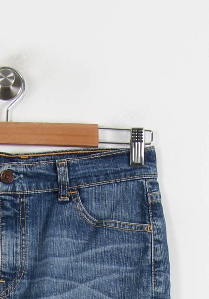 Jupe Longue Bleue - Taille S/36 de la marque Levi's | PARAD71020 - Vendu par Paradigme - Image 3