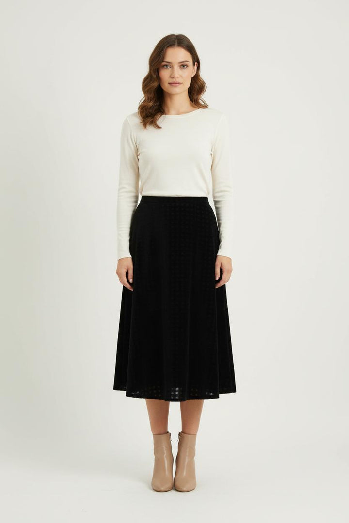 Jupe Courte Noire - Taille L/40 de la marque I.Code | PARAD71026 - Vendu par Paradigme - Image 1