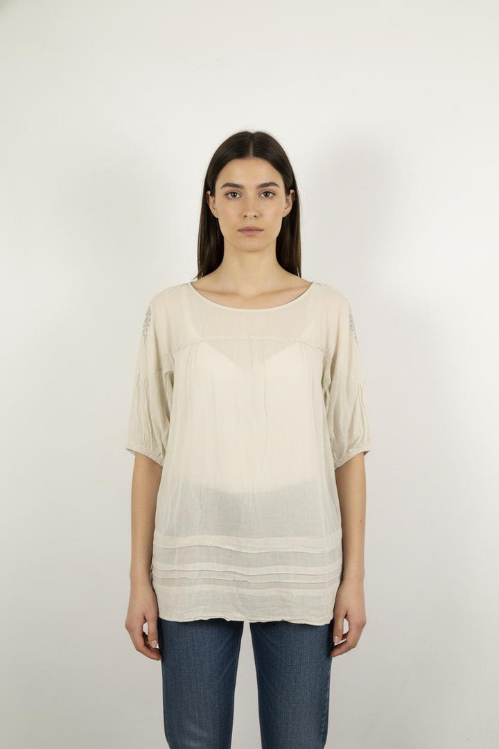 Blouse Beige - Taille T.U.