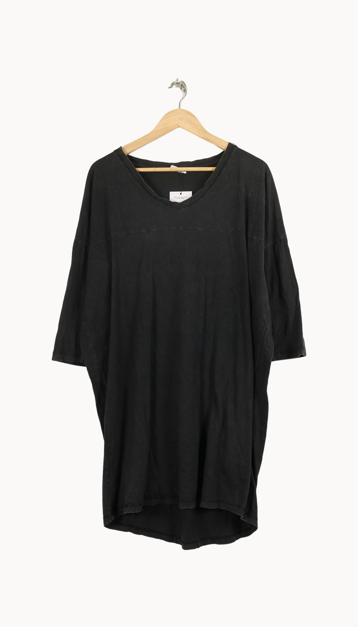 Robe Midi Noire - Taille M/38 de la marque American Vintage | PARAD71029 - Vendu par Paradigme - Image 2