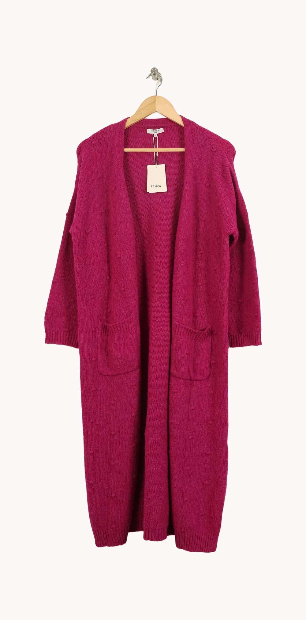 Cardigan Rose - Taille S/36 de la marque FRNCH | PARAD71034 - Vendu par Paradigme - Image 2
