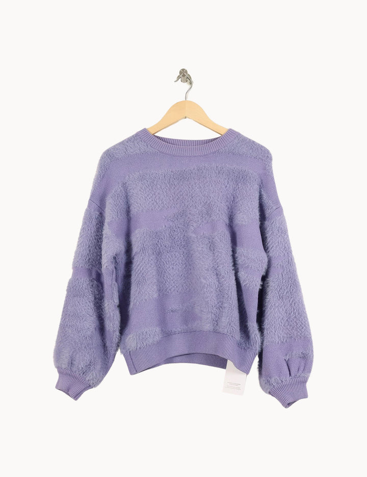 Pull Violet - Taille M/38 de la marque FRNCH | PARAD71035 - Vendu par Paradigme - Image 2