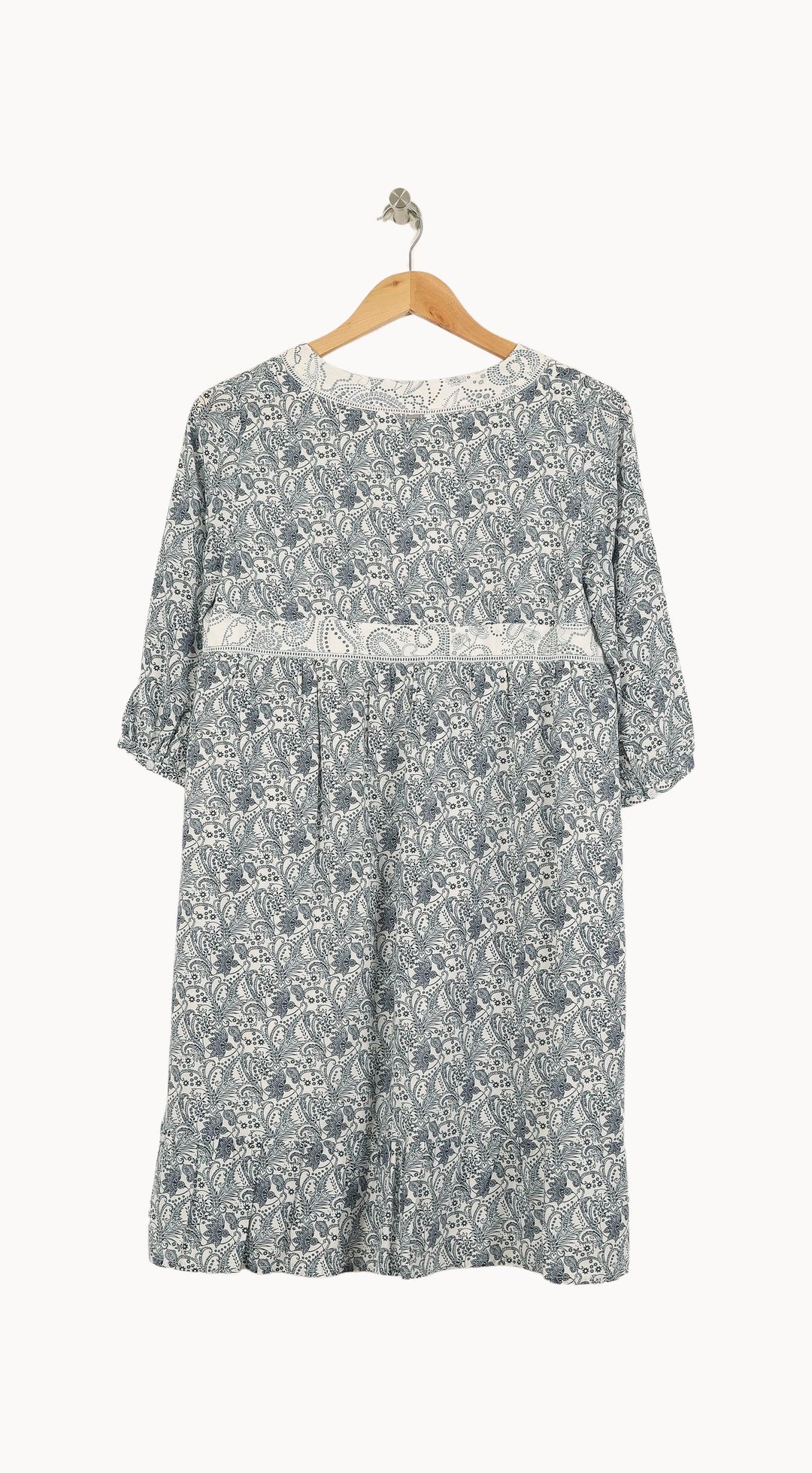 Robe Courte Bleue et Blanche - Taille S/36 de la marque IKKS | PARAD71040 - Vendu par Paradigme - Image 4
