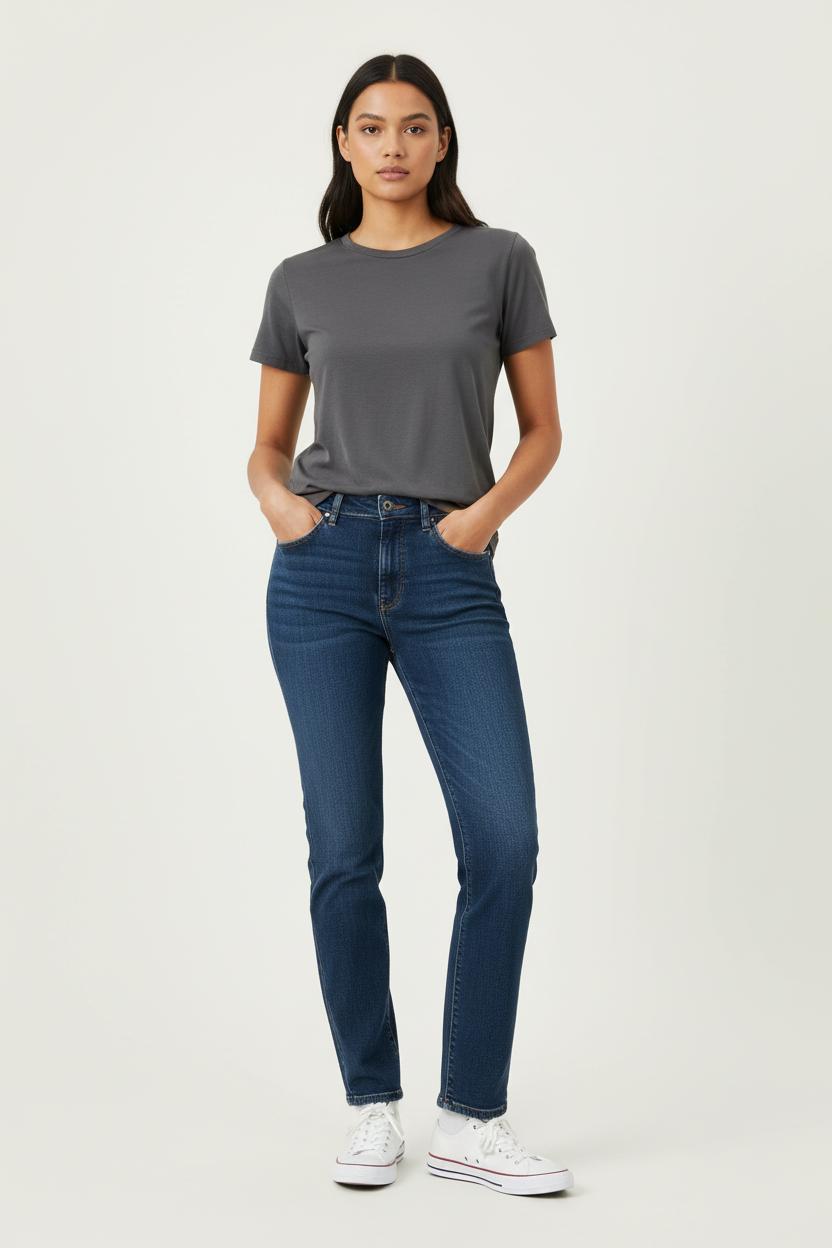 Jean Bleu - Taille S/36 de la marque La Fée Maraboutée | PARAD71046 - Vendu par Paradigme - Image 1