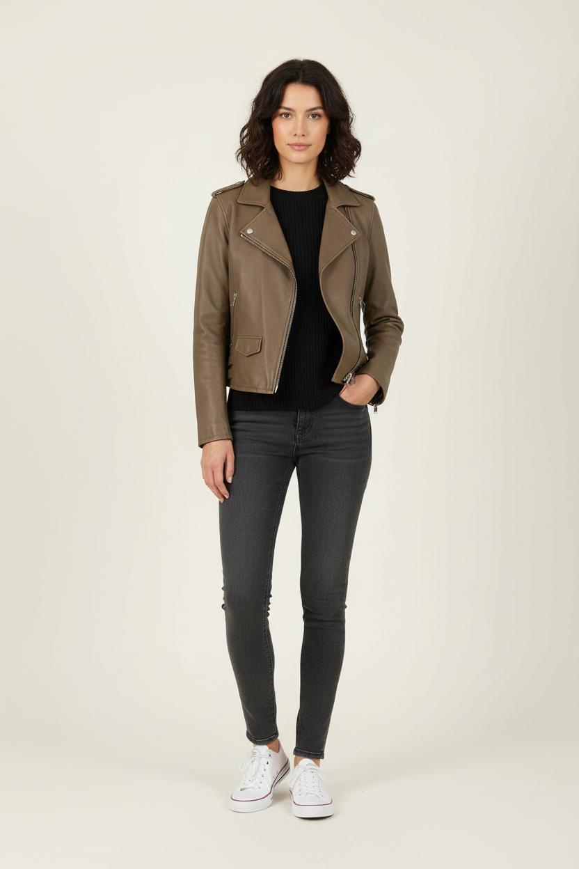 Perfecto Marron - Taille S/36 de la marque IRO | PARAD71053 - Vendu par Paradigme - Image 1