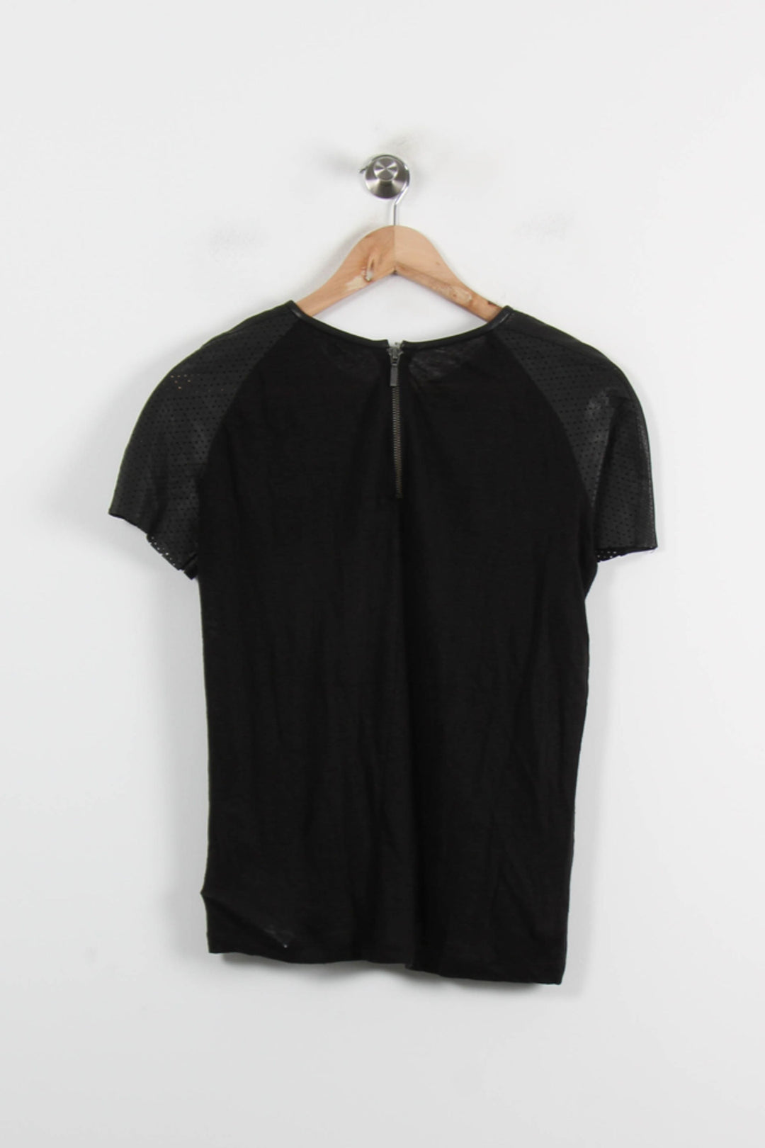 Tee-shirt Noir - Taille S/36 de la marque Maje | PARAD71066 - Vendu par Paradigme - Image 4