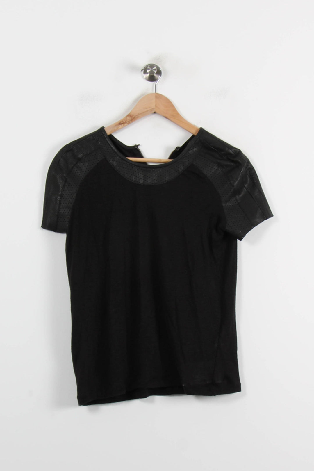 Tee-shirt Noir - Taille S/36 de la marque Maje | PARAD71066 - Vendu par Paradigme - Image 2