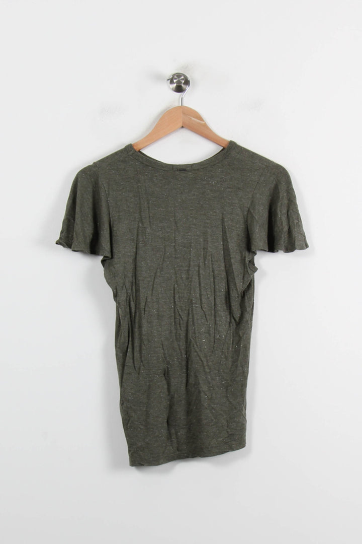 Tee-shirt Vert - Taille S/36 de la marque IKKS | PARAD71078 - Vendu par Paradigme - Image 4