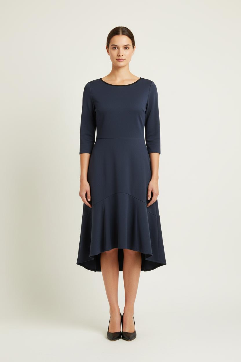 Robe Midi Bleue - Taille L/40 de la marque I.Code | PARAD71089 - Vendu par Paradigme - Image 1