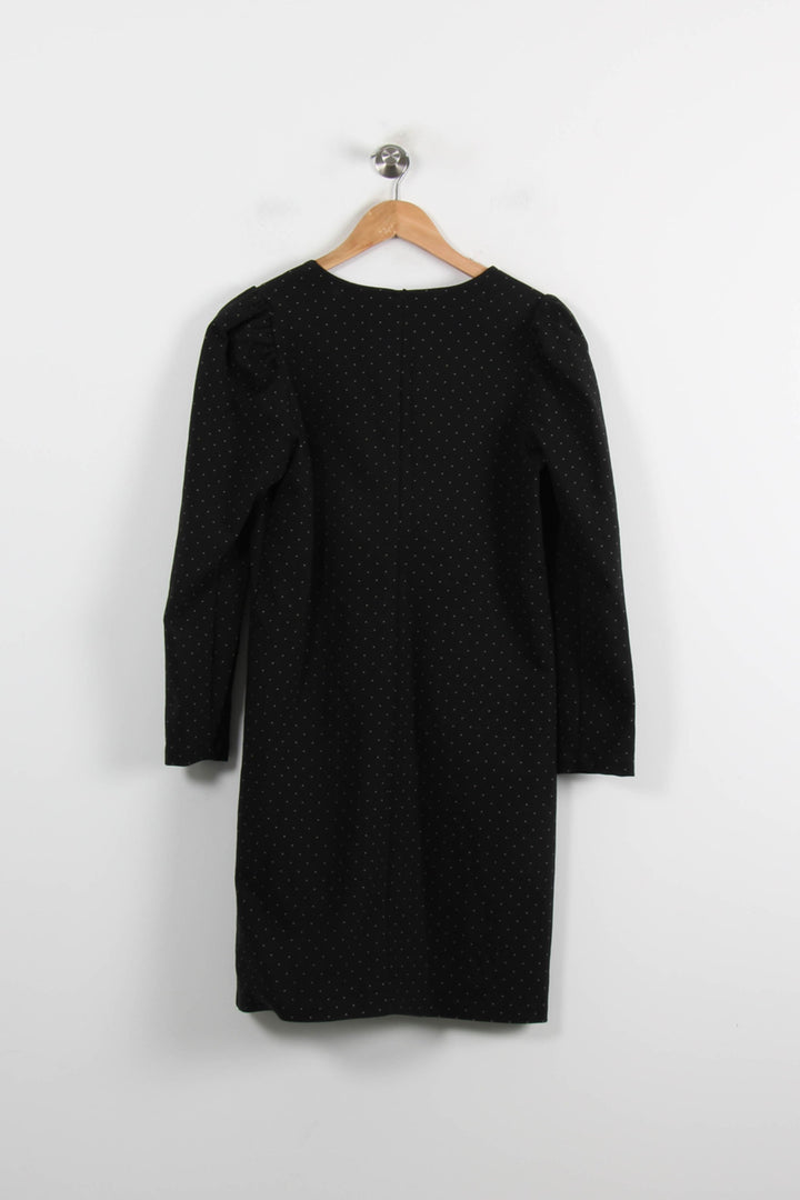 Robe Droite Noire - Taille L/40 de la marque I.Code | PARAD71092 - Vendu par Paradigme - Image 4