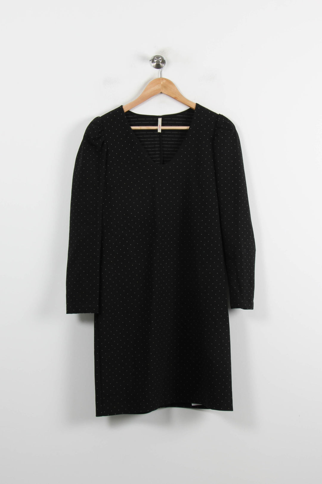 Robe Droite Noire - Taille L/40 de la marque I.Code | PARAD71092 - Vendu par Paradigme - Image 2