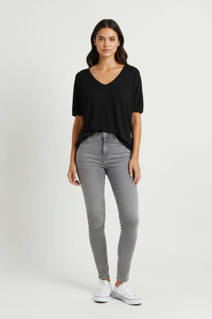 T-shirt Noir - Taille XL/42 de la marque Comptoir des Cotonniers | PARAD71100 - Vendu par Paradigme - Image 1
