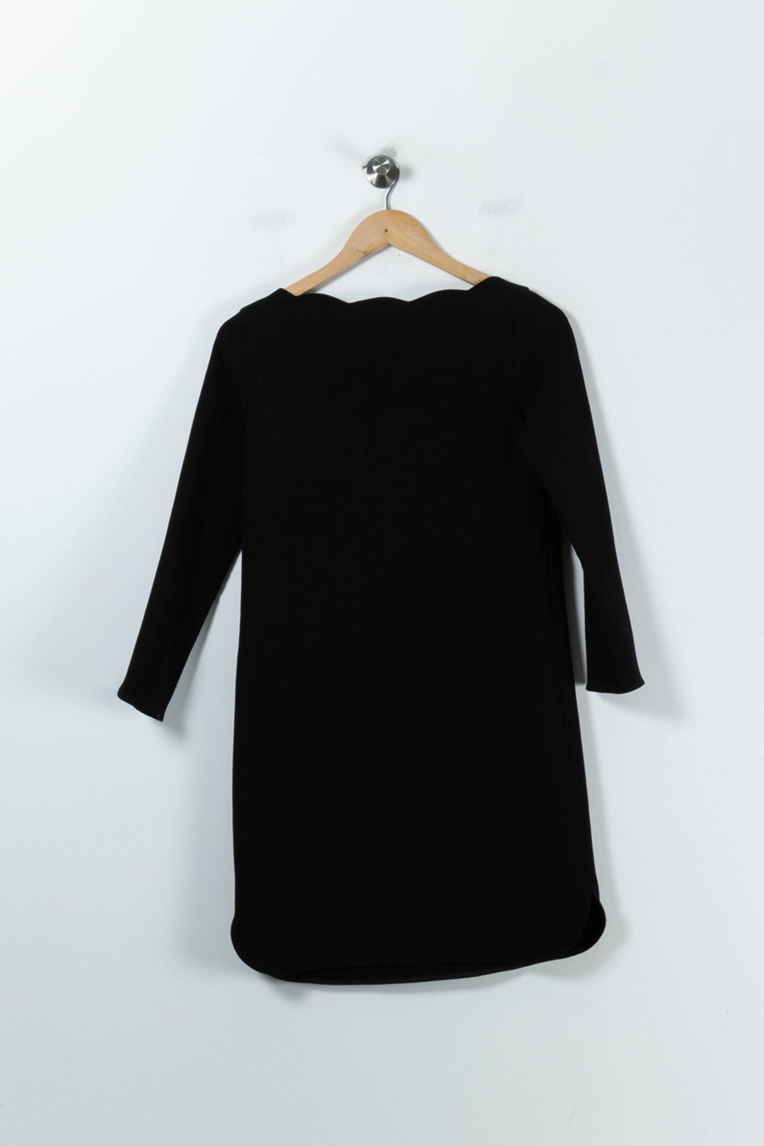 Robe Droite Noire - Taille S/36 de la marque Claudie Pierlot | PARAD71106 - Vendu par Paradigme - Image 4