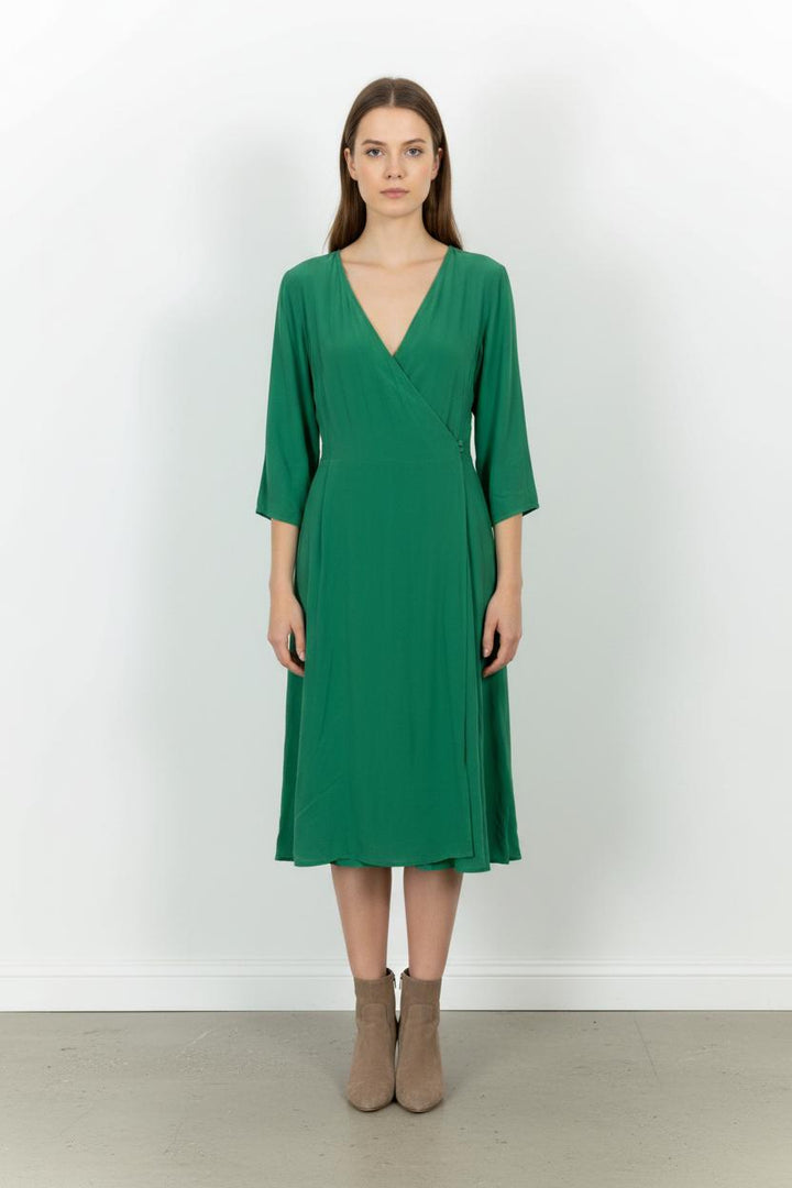 Robe Cache-Cœur Verte - Taille XXL/44 de la marque Comptoir des Cotonniers | PARAD71112 - Vendu par Paradigme - Image 1