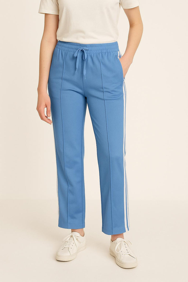Pantalon De Sport Bleu et Blanc - Taille XS/34 de la marque Zadig&Voltaire | PARAD71117 - Vendu par Paradigme - Image 1