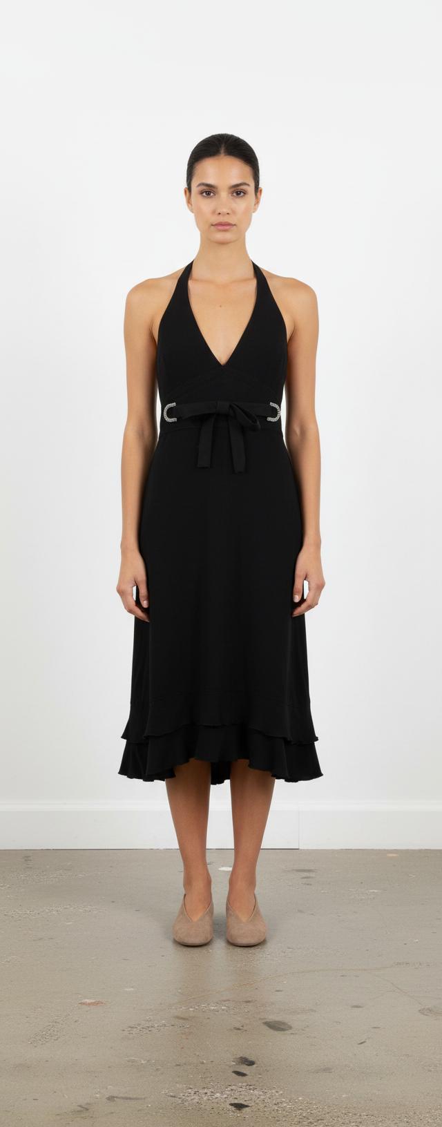Robe Dos Nu Noire - Taille M/38