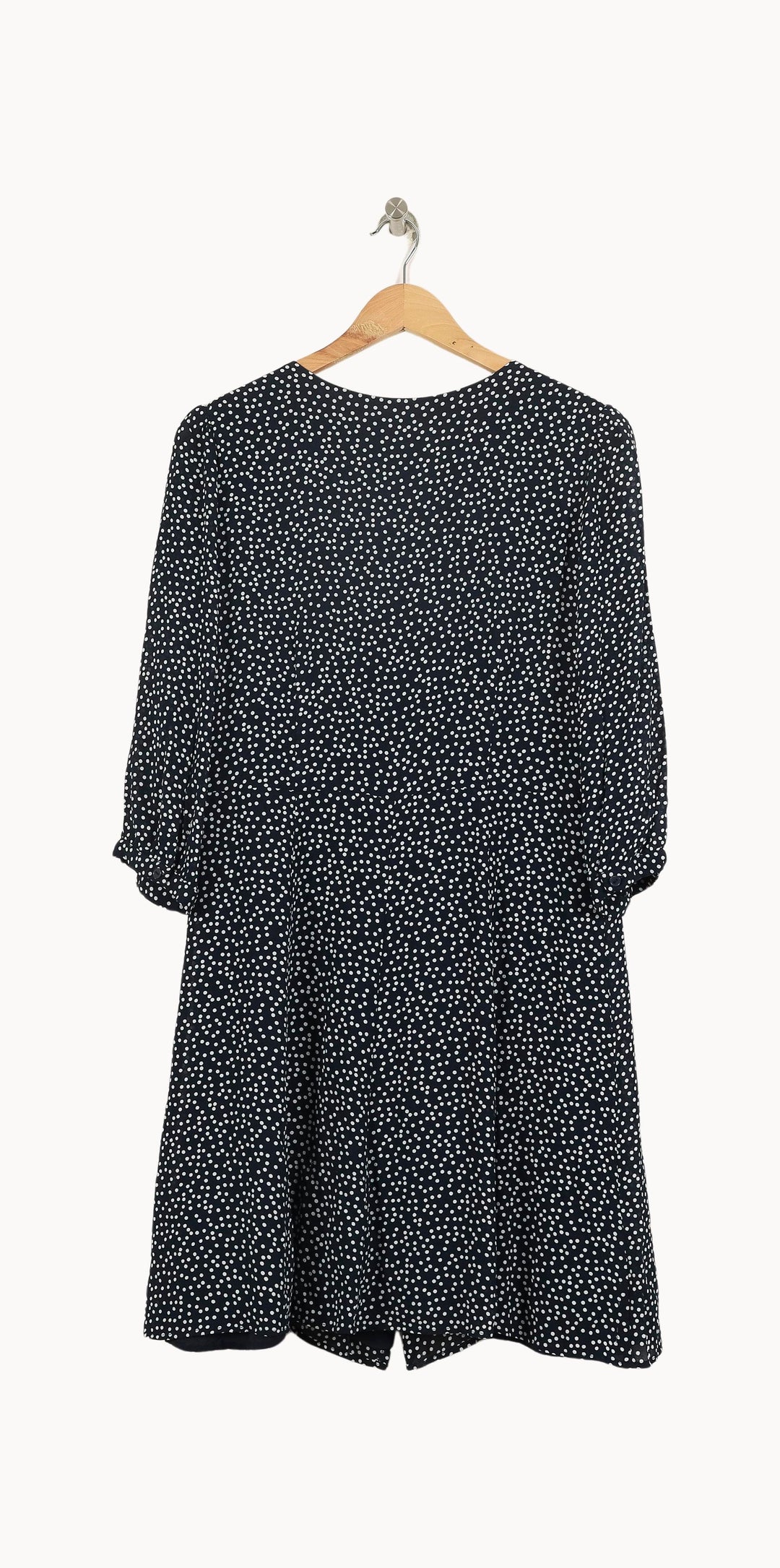Robe Portefeuille Bleu et Blanc - Taille L/40 de la marque Sud express | PARAD71124 - Vendu par Paradigme - Image 4