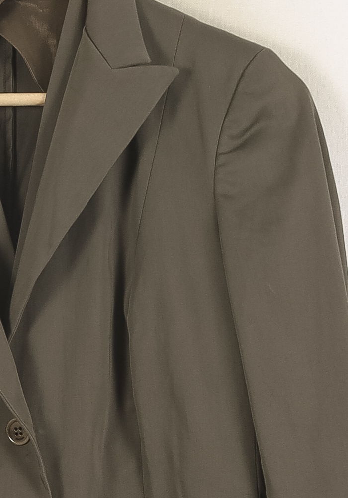 Blazer Gris - Taille XL/42 de la marque Max Mara | PARAD71126 - Vendu par Paradigme - Image 3