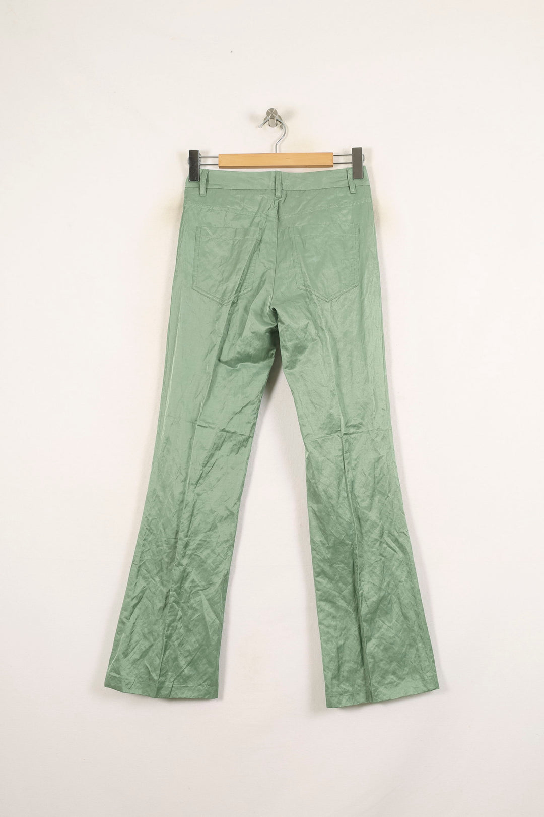 Pantalon Évasé Vert - Taille XS/34 de la marque Zadig&Voltaire | PARAD71128 - Vendu par Paradigme - Image 4