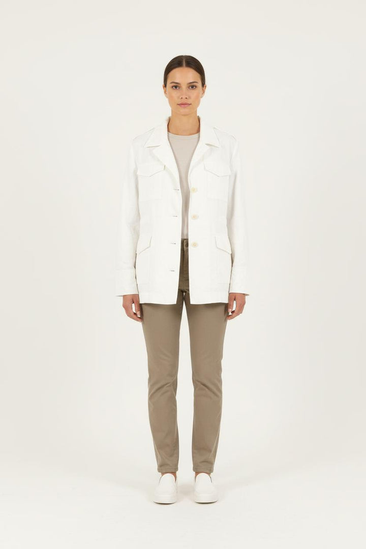Veste Blanche - Taille M/38 de la marque Ines de la Fressange Paris | PARAD71130 - Vendu par Paradigme - Image 1
