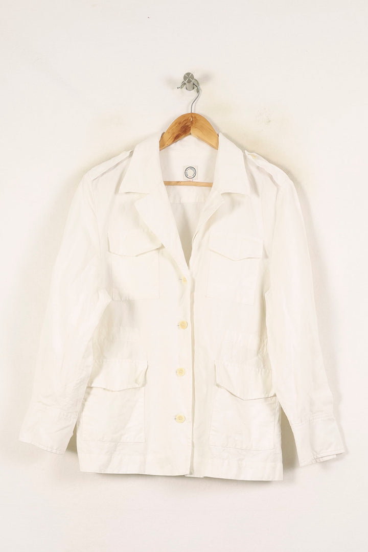 Veste Blanche - Taille M/38 de la marque Ines de la Fressange Paris | PARAD71130 - Vendu par Paradigme - Image 2