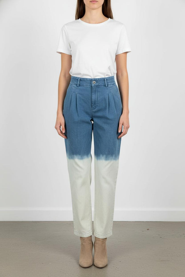 Jean Bleu et Blanc - Taille L/40 de la marque Imprevu | PARAD71140 - Vendu par Paradigme - Image 1