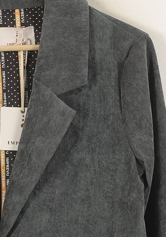Blazer Gris - Taille S/36 de la marque Imprevu | PARAD71142 - Vendu par Paradigme - Image 3