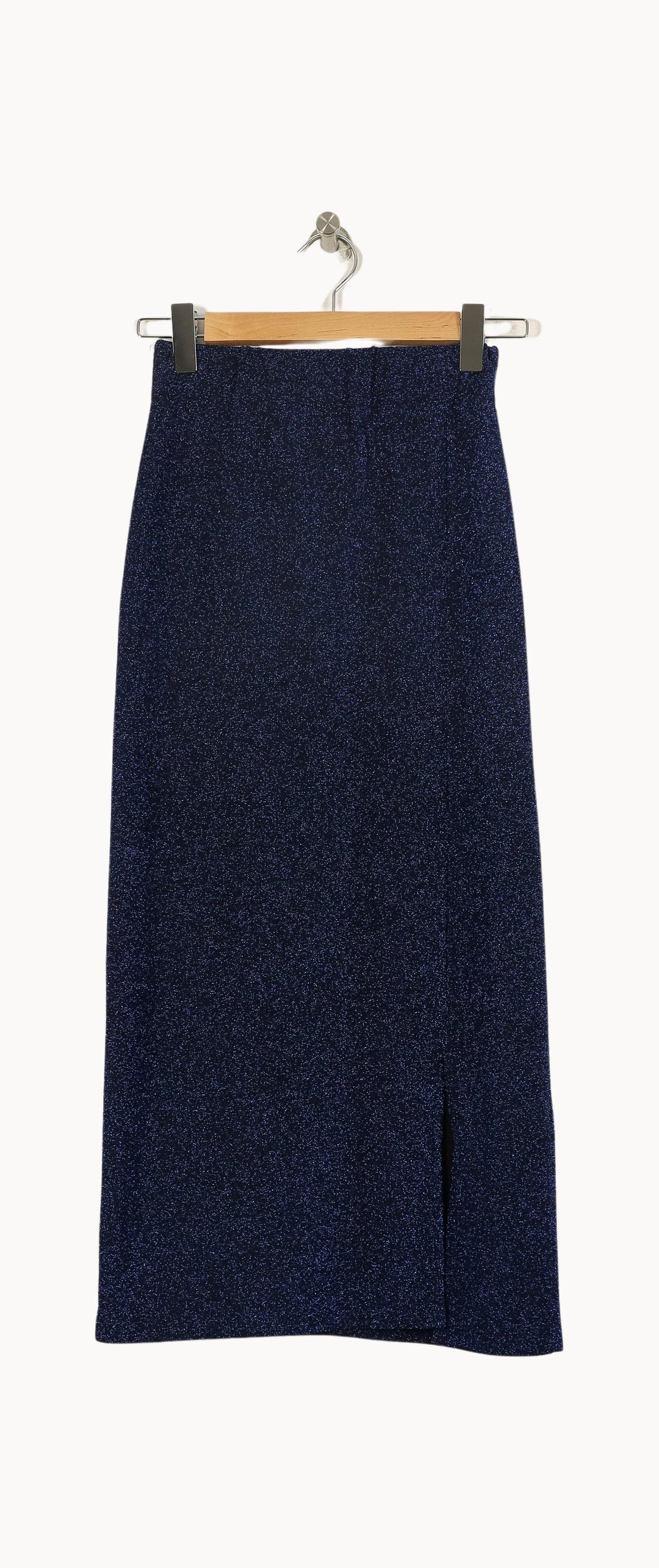 Jupe Fendue Bleue - Taille XS/34 de la marque Imprevu | PARAD71143 - Vendu par Paradigme - Image 2