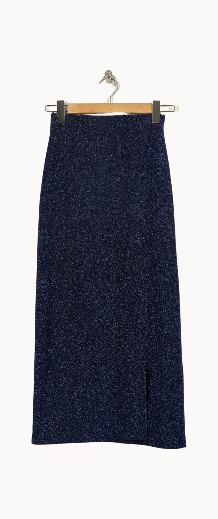 Jupe Fendue Bleue - Taille XS/34 de la marque Imprevu | PARAD71143 - Vendu par Paradigme - Image 2