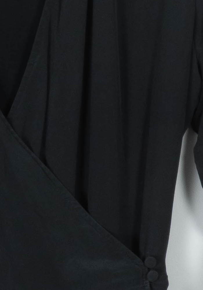 Robe portefeuille noire - Taille XL/42 de la marque Comptoir des Cotonniers | PARAD71148 - Vendu par Paradigme - Image 3