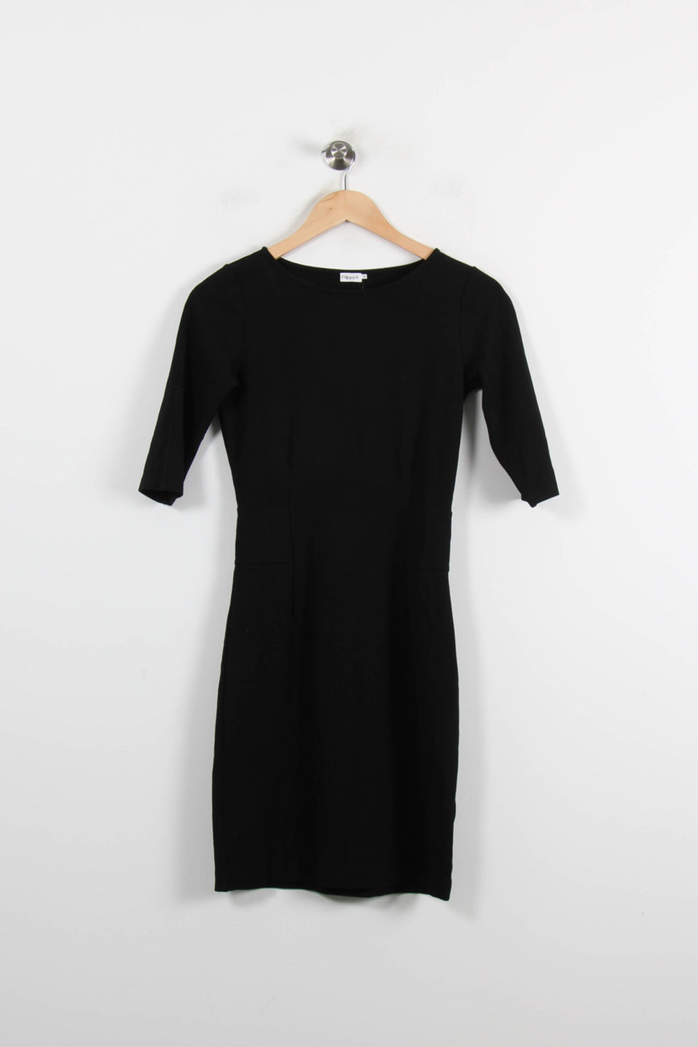 Robe Droite Noire - Taille XS/34 de la marque Filippa K | PARAD71155 - Vendu par Paradigme - Image 2