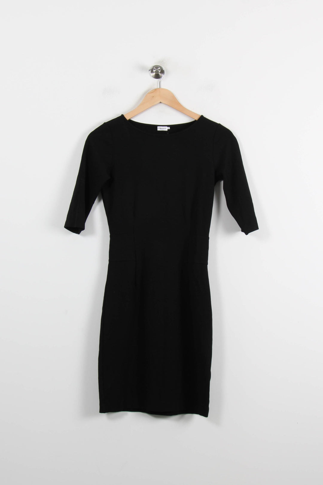 Robe Droite Noire - Taille XS/34 de la marque Filippa K | PARAD71155 - Vendu par Paradigme - Image 2