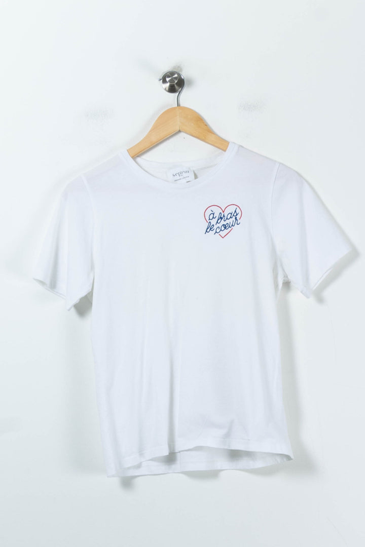 Tee-shirt Blanc - Taille S/36 de la marque Septem | PARAD71158 - Vendu par Paradigme - Image 2