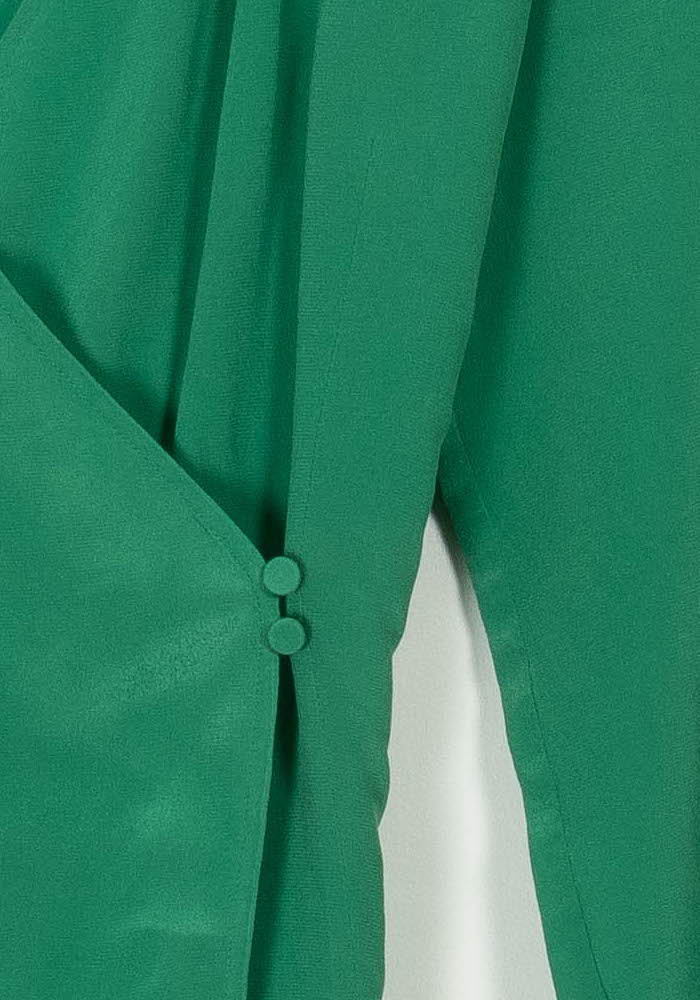 Blouse Cache-Cœur Verte - Taille XXL/44 de la marque Comptoir des Cotonniers | PARAD71167 - Vendu par Paradigme - Image 3