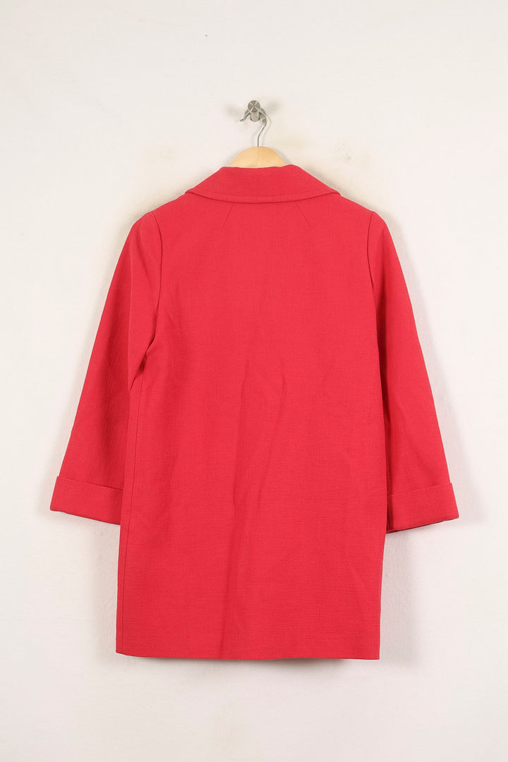 Manteau Rose - Taille S/36 de la marque Claudie Pierlot | PARAD71174 - Vendu par Paradigme - Image 4