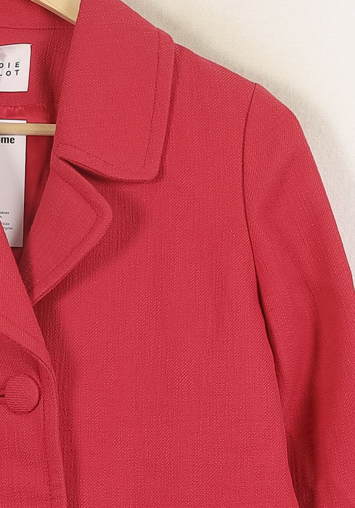 Manteau Rose - Taille S/36 de la marque Claudie Pierlot | PARAD71174 - Vendu par Paradigme - Image 3