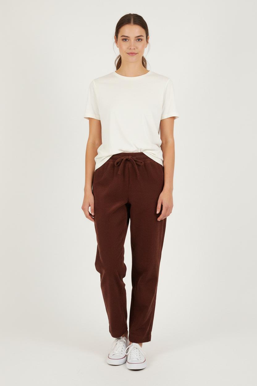 Pantalon Bordeaux - Taille L/40 de la marque La Fée Maraboutée | PARAD71183 - Vendu par Paradigme - Image 1