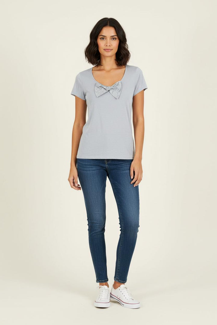 Tee-shirt Bleu - Taille XL/42 de la marque Maison 123 | PARAD71195 - Vendu par Paradigme - Image 1