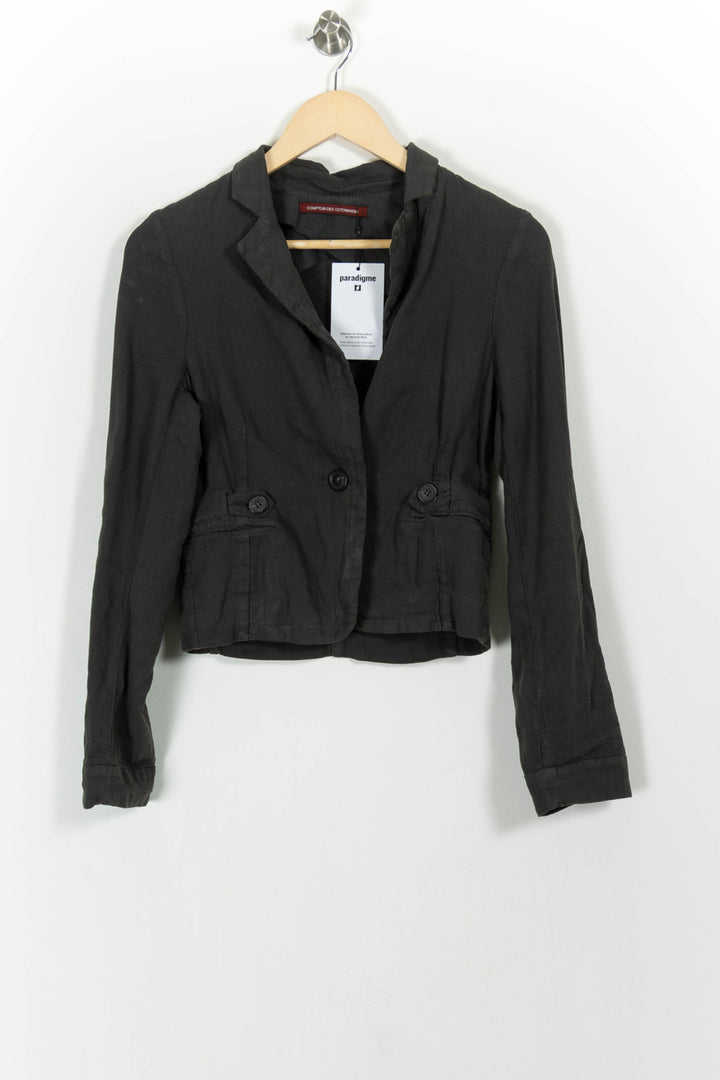 Veste Grise - Taille S/36 de la marque Comptoir des Cotonniers | PARAD71201 - Vendu par Paradigme - Image 2