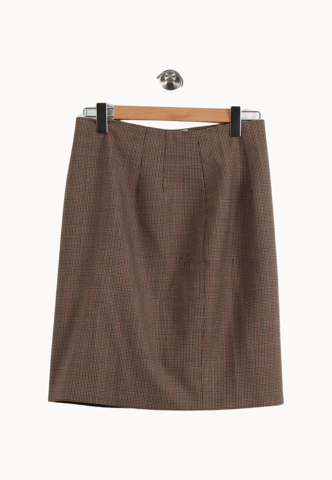 Jupe Droite Marron - Taille XL/42 de la marque Maison 123 | PARAD71202 - Vendu par Paradigme - Image 2