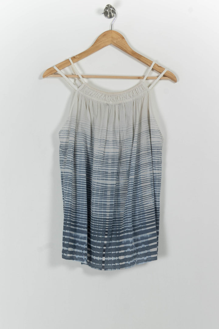 Débardeur Bleu et Blanc - Taille L/40 de la marque Comptoir des Cotonniers | PARAD71206 - Vendu par Paradigme - Image 4