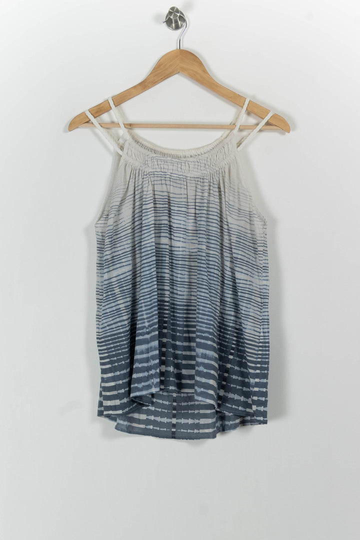 Débardeur Bleu et Blanc - Taille L/40 de la marque Comptoir des Cotonniers | PARAD71206 - Vendu par Paradigme - Image 2